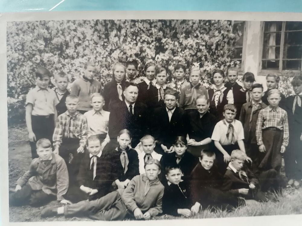 Пепелинская школа, 1963 год, 4 класс